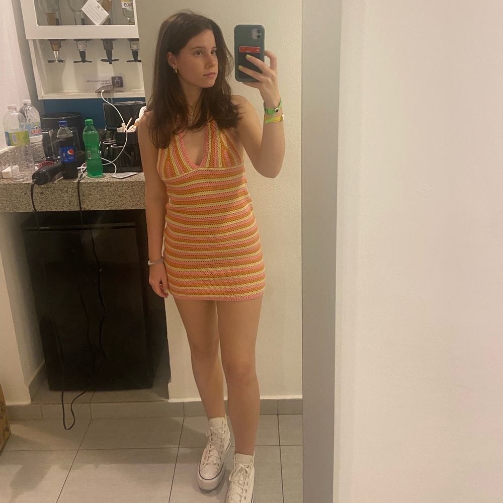 Peppermayo Crochet Dress